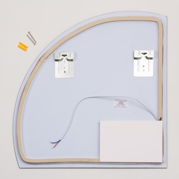 Brilagi - Specchio LED da bagno QUARTIERE LED/18W/230V 50x55 IP44 CRI 90 dimmerabile +CCT