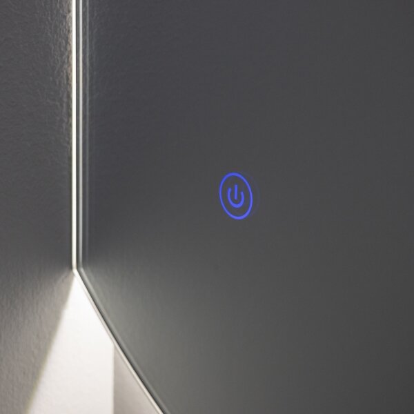 Brilagi - Specchio da bagno a LED MEZZO LED/18W/230V 60x50 cm IP44 CRI 90 dimmerabile +CCT