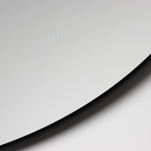 Brilagi - Specchio LED per bagno VENA BLACK LED/32W/230V 100 cm IP44 CRI 90 dimmerabile+CCT
