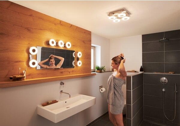 Osram - Plafoniera LED dimmerabile da bagno SMART+ WAVE LED/24W/230V IP44 Wi-Fi