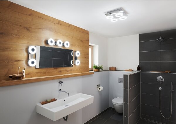 Osram - Plafoniera LED dimmerabile da bagno SMART+ WAVE LED/24W/230V IP44 Wi-Fi