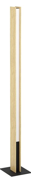 Piantana Moderna Anchorena-Z Legno Marrone Luce Led Integrato 35W