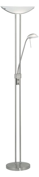 Piantana Moderna Baya Acciaio Nichel Satinato 1 Luce R7S 230W