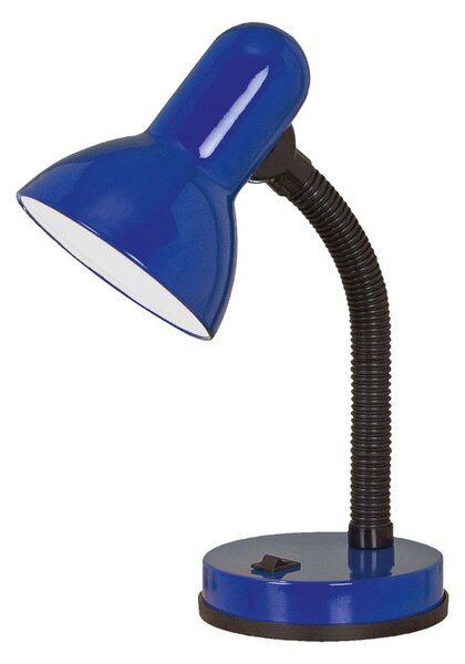 Lampada Da Tavolo Classico Basic Policarbonato Blu 1 Luce E27
