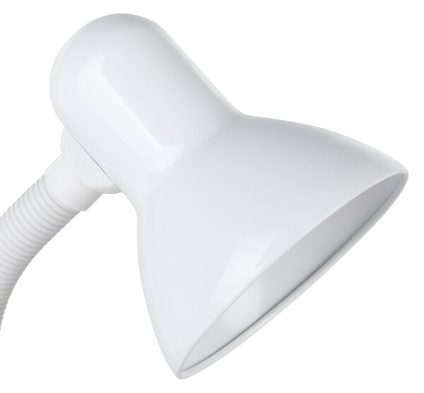 Lampada Da Tavolo Classico Basic Policarbonato Bianco 1 Luce E27