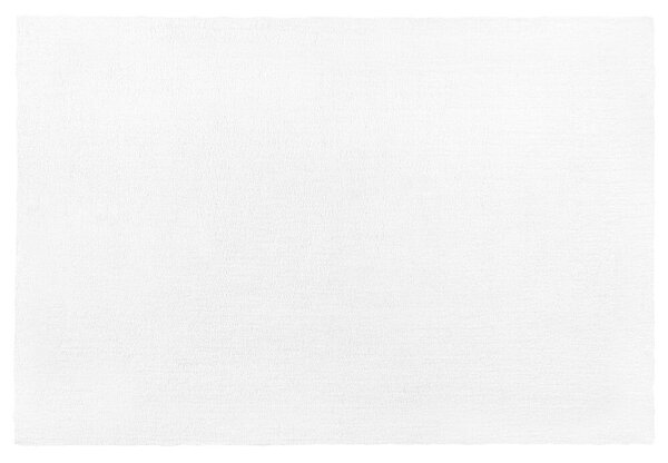 Tappeto shaggy bianco 200 x 300 cm Beliani