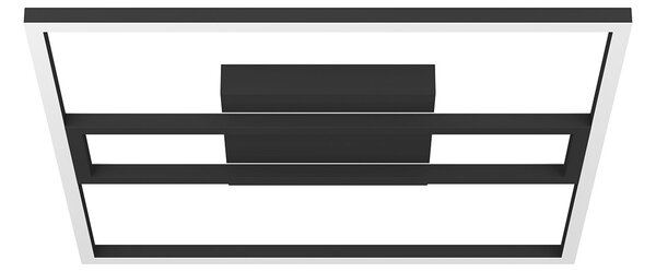Plafoniera Moderna Calagrano-Z Alluminio Nero Led Integrato 21W