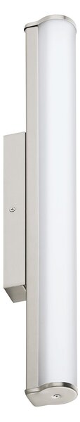 Applique Moderna Calnova Acciaio Nichel Satinato Luce Led Integrato 13W
