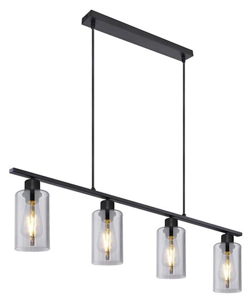 Globo 15465-4H - Lampadario a sospensione con filo HADERA 4xE27/60W/230V