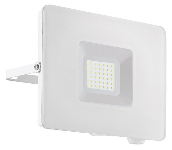 Faretto Esterno Moderna Faedo 3 Alluminio Bianco Led H13,5Cm