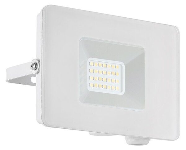 Faretto Esterno Moderna Faedo 3 Alluminio Bianco Led