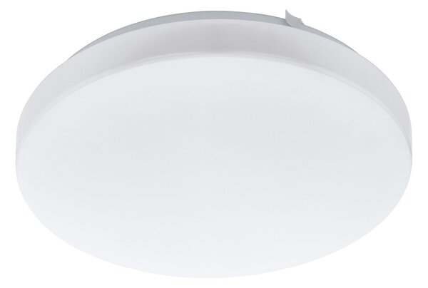 Plafoniera Moderna Frania Acciaio Bianco Led Integrato 10W