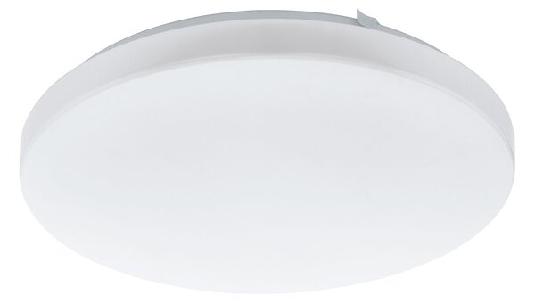 Plafoniera Moderna Frania Acciaio Bianco Led Integrato 14,6W