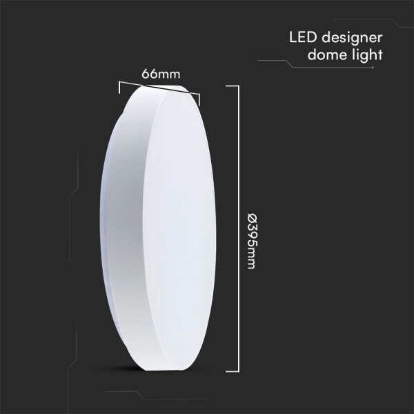 Plafoniera LED dimmerabile LED/40W/230V 3000-6500K 39,5 cm bianco + +TC
