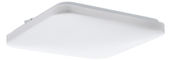 Plafoniera Moderna Frania Acciaio Bianco Luce Led 14,6W