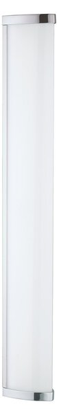 Plafoniera Contemporanea Gita 2 Metallo Cromo Luce Led Integrato 16W