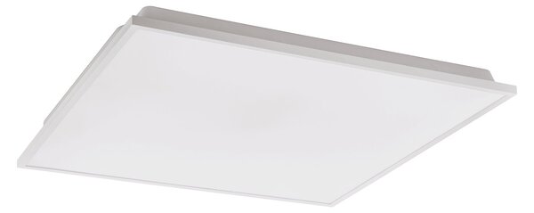 Plafoniera Moderna Herrora-Z Alluminio Bianco Luce Led Integrato 22W