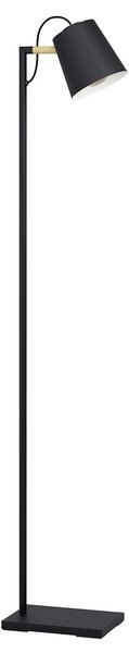 Piantana Vintage Lacey Acciaio Nero 1 Luce E27