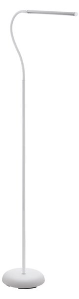 Piantana Moderna Laroa Policarbonato Bianco Luce Led Integrato 4,2W