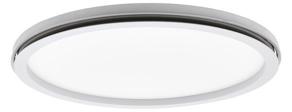 Plafoniera Minimal Lazaras Alluminio Bianco Luce Led Integrato 22W