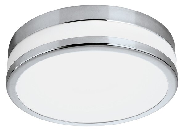Plafoniera Moderna Led Palermo Acciaio Cromo 3 Luci Led Integrato 3,6W