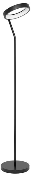Piantana Contemporanea Marghera-Z Acciaio Nero 4 Luci Led Integrato 4W