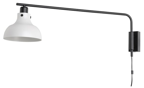 Applique Vintage Matlock Acciaio Grigio 1 Luce E27