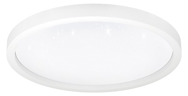 Plafoniera Moderna Montemorelos-Z Alluminio Bianco Luce Led Integrato 34,5W