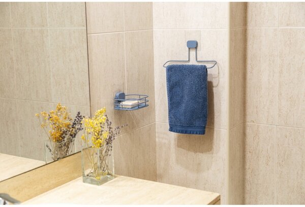Dispenser di sapone in metallo autoportante azzurro Grena - Compactor