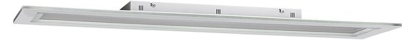 Plafoniera Contemporanea Padrogiano-Z Acciaio Bianco Luce Led Integrato 43,2W