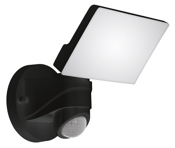 Applique Esterno Moderna Pagino Policarbonato Nero Led