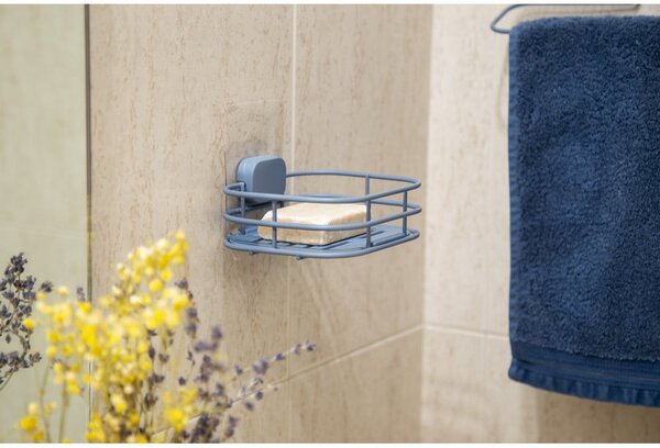 Dispenser di sapone in metallo autoportante azzurro Grena - Compactor