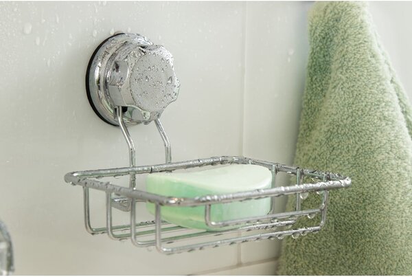 Dispenser di sapone in acciaio autoportante in argento Bestlock Bath - Compactor