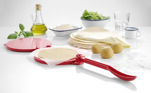 Pressa per tortilla rossa - Hendi