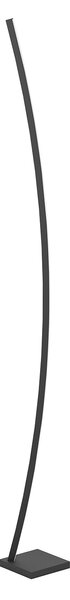 Piantana Moderna Picacha Acciaio Nero Luce Led Integrato 29W