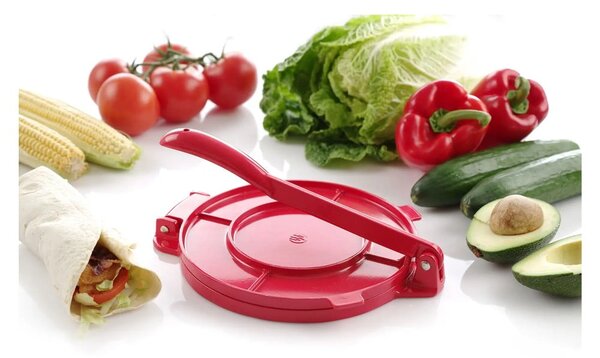 Pressa per tortilla rossa - Hendi