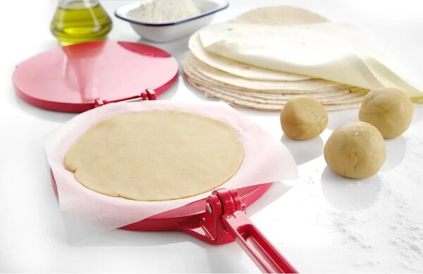 Pressa per tortilla rossa - Hendi