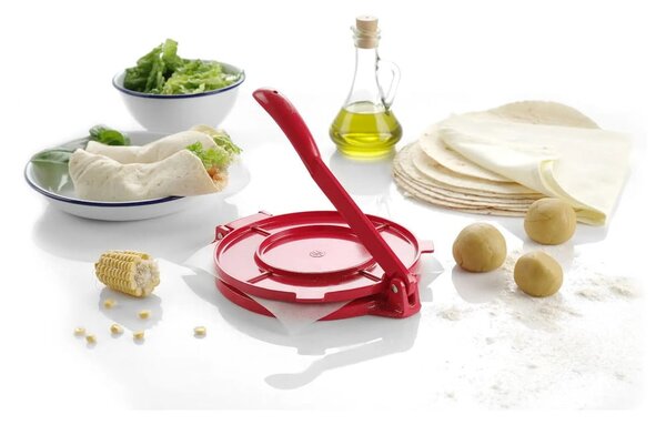 Pressa per tortilla rossa - Hendi