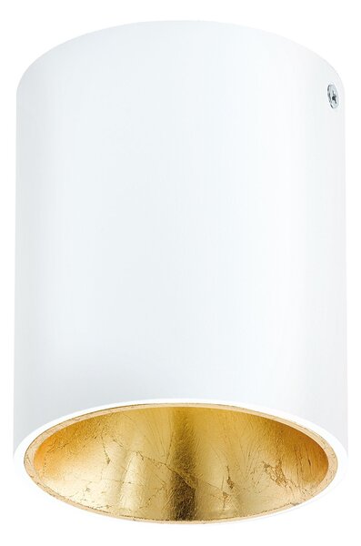 Plafoniera Minimal Polasso Alluminio Bianco Led Integrato 3,3W