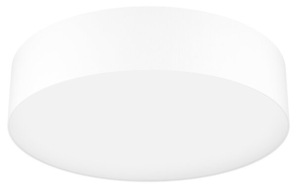 Plafoniera Moderna Romao-Z Acciaio Bianco Luce Led 35W Ip20