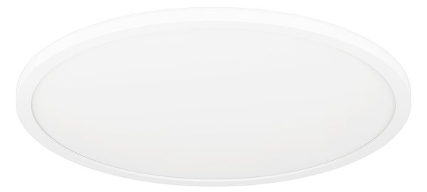 Plafoniera Moderna Rovito-Z Policarbonato Bianco Led Integrato 16,5W