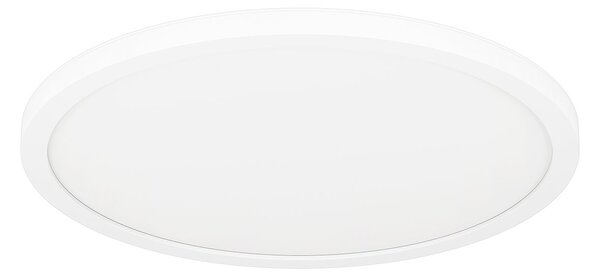 Plafoniera Moderna Rovito-Z Policarbonato Bianco Luce Led Integrato 14,6W Ip20
