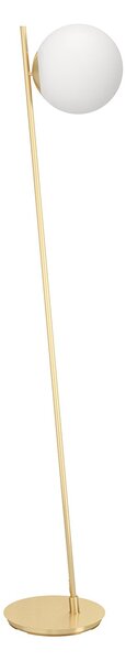 Piantana Minimal Rondo 4 Acciaio Ottone Spazzolato 1 Luce E27