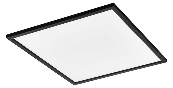 Plafoniera Moderna Salobrena-Z Alluminio Nero Luce Led Integrato 33W