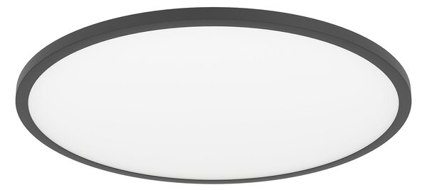 Plafoniera Moderna Sarsina-Z Alluminio Nero Luce Led Integrato 41W