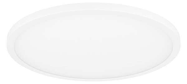 Plafoniera Moderna Sarsina-Z Alluminio Bianco Luce Led Integrato 33,5W