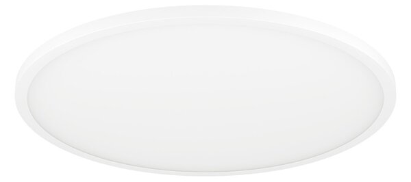 Plafoniera Moderna Sarsina-Z Alluminio Bianco Luce Led Integrato 41W