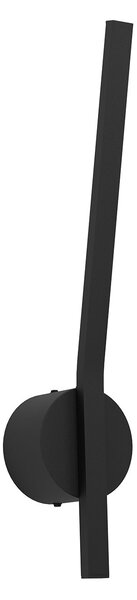 Applique Esterno Moderna Taparita Acciaio Nero Policarbonato Bianco Led