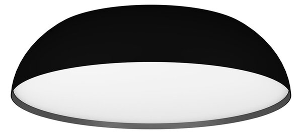 Plafoniera Minimal Tollos-Z Alluminio Nero 3 Luci Led Integrato 11W