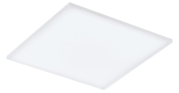 Plafoniera Contemporanea Trupiana Alluminio Bianco Luce Led Integrato 20,5W
